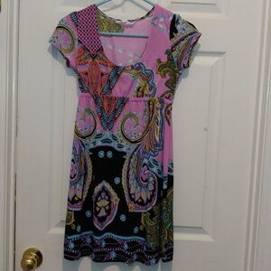 5th & Love Paisley tunic dress Sz S